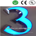 Frente iluminado LED Sing Channel Letter para exteriores